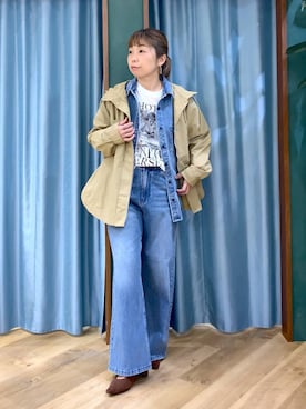 さやふじさん（レディース・158cm）の春コーディネート