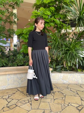 「リアルバイ」｜「アイテム（トップス）」を使った、🧸chiha🧸さん（レディース・154cm）の夏コーディネート