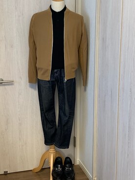 John Smedley ジョンスメドレー のカーディガン ボレロを使ったメンズ人気ファッションコーディネート Wear