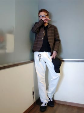 「GAP（ギャップ）のアイテム」を使った、P３さん（メンズ・178cm）の春コーディネート