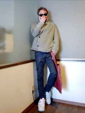 「MARNI（マルニ）のアイテム」を使った、P３さん（メンズ・178cm）の春コーディネート