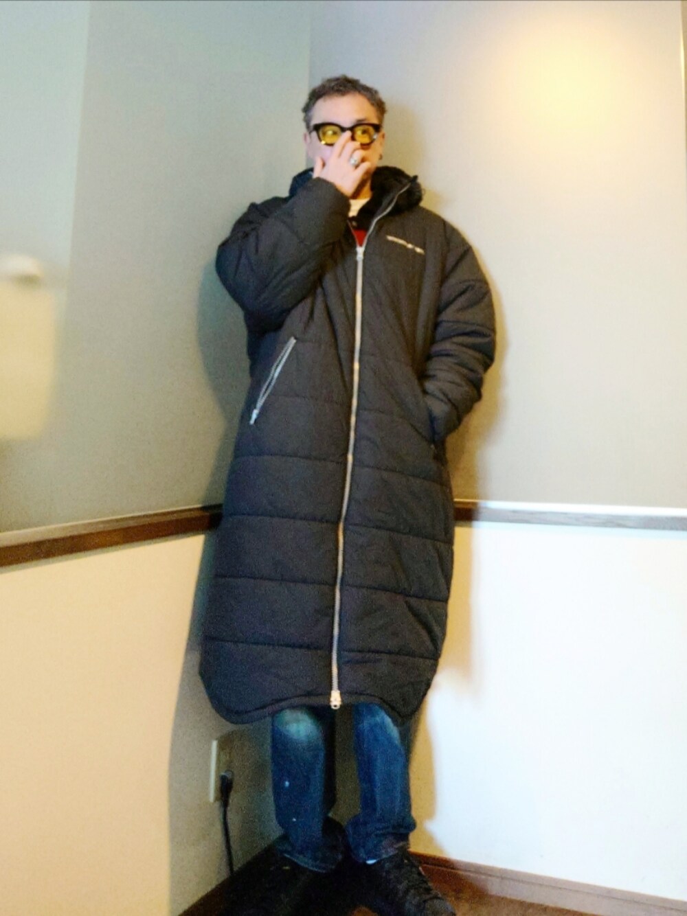 gosha adidas ダウンコート