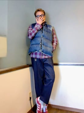 P３さん（メンズ・178cm）の秋コーディネート