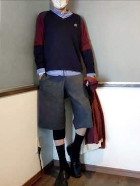 P3さん(メンズ・178cm)の春コーディネート