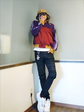 P３さん（骨格ナチュラル・メンズ・178cm）の秋コーディネート