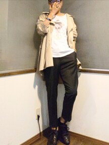 UGG トレンチコート UGG（アグ）の「UGG@mos ミディ丈 トレンチコート（トレンチ