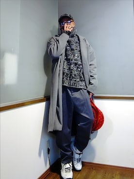 P３さん（骨格ナチュラル・メンズ・178cm）の秋コーディネート