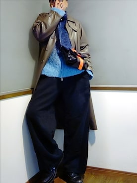 「アイテム（ジャケット/アウター）」を使った、P３さん（メンズ・178cm）の冬コーディネート