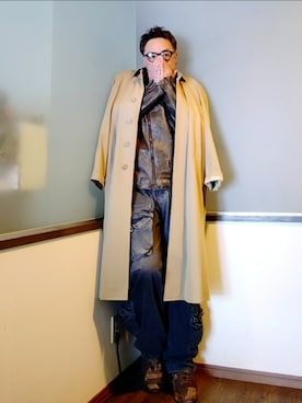 「GLAMB by glamb（グラムバイグラム）のアイテム（ジャケット/アウター）」を使った、P３さん（メンズ・178cm）の冬コーディネート