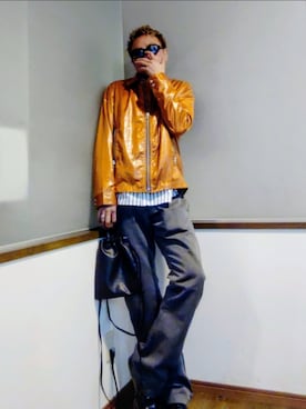 「Dickies（ディッキーズ）のアイテム」を使った、P３さん（メンズ・178cm）の秋コーディネート
