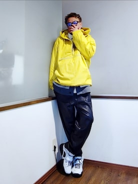 「アイテム（シャツ/ブラウス）」を使った、P３さん（メンズ・178cm）の秋コーディネート