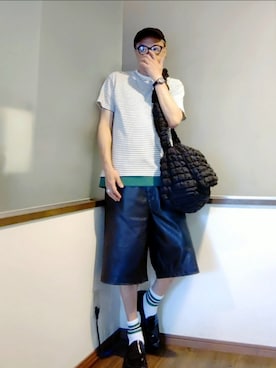 P３さん（骨格ナチュラル・メンズ・178cm）の夏コーディネート