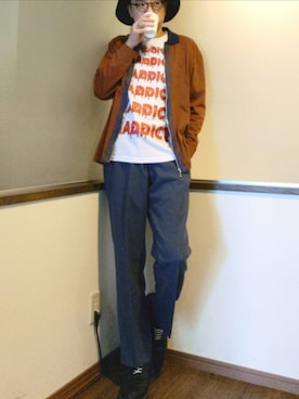 「L.H.P（エルエイチピー）のアイテム」を使った、P３さん（メンズ・178cm）の夏コーディネート