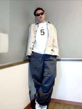 「ZARA（ザラ）のアイテム」を使った、P３さん（メンズ・178cm）の秋コーディネート