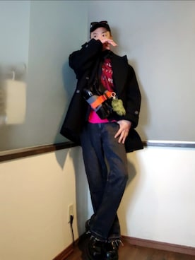 P3さん(メンズ・178cm)の冬コーディネート