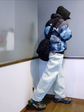 「UNDERCOVER（アンダーカバー）のアイテム」を使った、P３さん（メンズ・178cm）の冬コーディネート