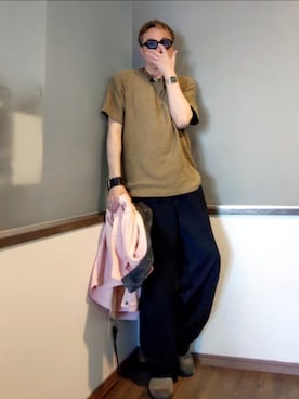 P3さん(メンズ・178cm)の春コーディネート