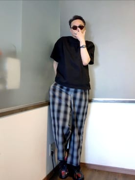 Supreme のアイテムを使った「チェックパンツ」のメンズ人気