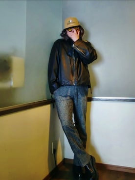 ZARAのアイテムを使った「フライトキャップ」の人気ファッション