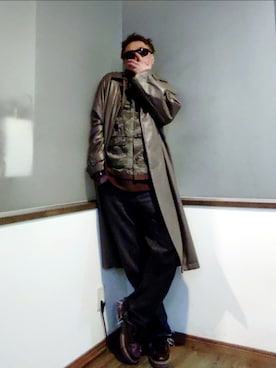 P3さん(メンズ・178cm)の冬コーディネート