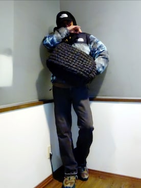 「UNDERCOVER（アンダーカバー）のアイテム」を使った、P３さん（メンズ・178cm）の冬コーディネート