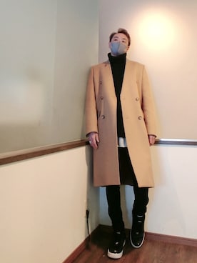 P３さん（メンズ・178cm）の冬コーディネート