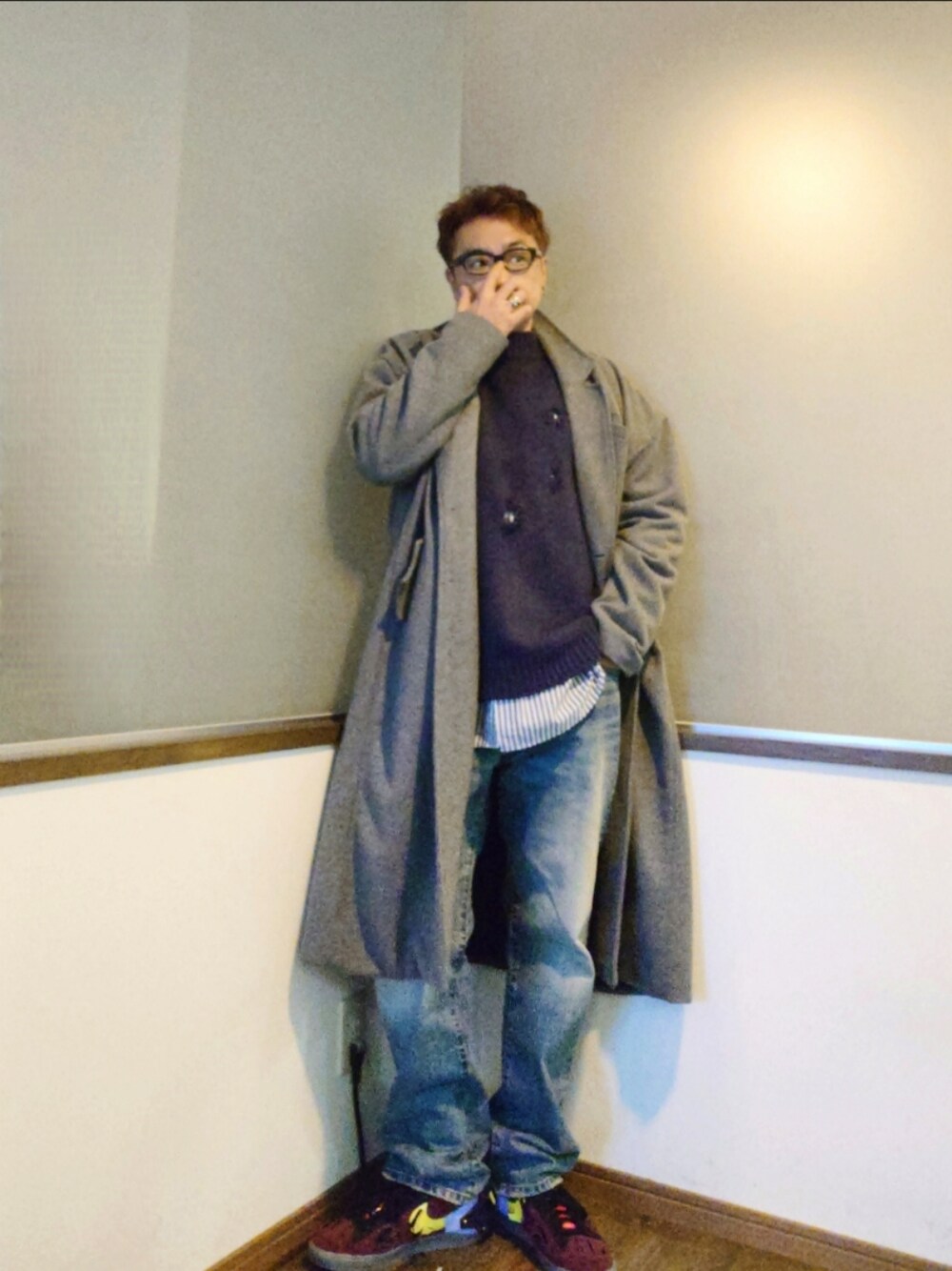 P3｜unrelaxingのチェスターコートを使ったコーディネート - WEAR 