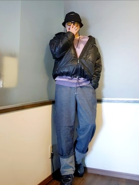 P３さん（メンズ・178cm）の冬コーディネート