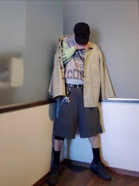 P３さん（メンズ・178cm）の春コーディネート