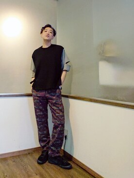 P３さん（メンズ・178cm）の秋コーディネート