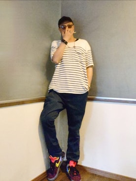 P３さん（メンズ・178cm）の夏コーディネート