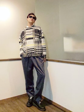 P３さん（メンズ・178cm）の秋コーディネート