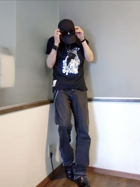 「AMBUSH(アンブッシュ)のアイテム」を使った、P3さん(メンズ・178cm)の夏コーディネート