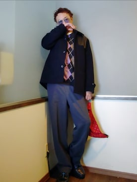 P3さん(メンズ・178cm)の冬コーディネート