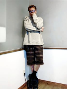 「PORTER（ポーター）のアイテム」を使った、P３さん（メンズ・178cm）の秋コーディネート