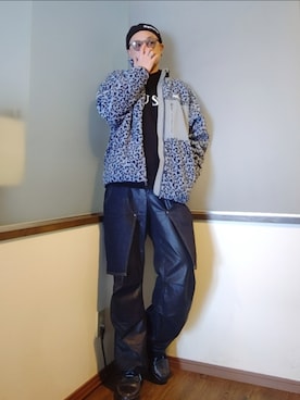 「アイテム（パンツ）」を使った、P３さん（メンズ・178cm）の秋コーディネート