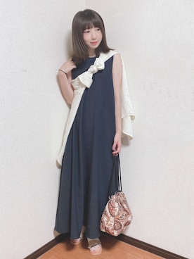 RA★SEさん（レディース・162cm）の夏コーディネート