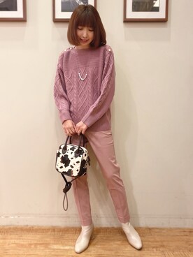 RA★SEさん(レディース・162cm)の冬コーディネート