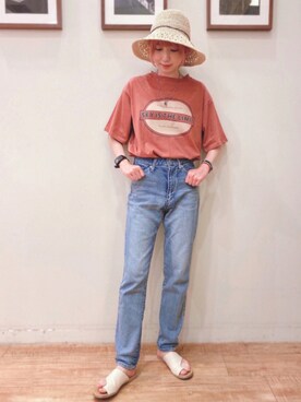 RA★SEさん（レディース・162cm）の夏コーディネート