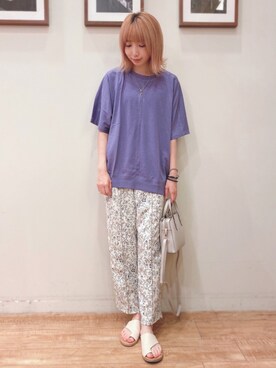 RA★SEさん（レディース・162cm）の夏コーディネート