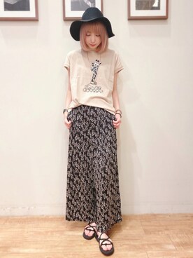 RA★SEさん（レディース・162cm）の夏コーディネート