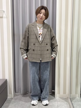 「SHOO・LA・RUE（シューラルー）のアイテム」を使った、RA★SEさん（レディース・162cm）の秋コーディネート