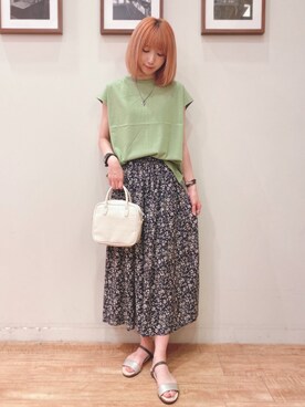 RA★SEさん（レディース・162cm）の夏コーディネート