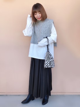 RA★SEさん(レディース・162cm)の冬コーディネート