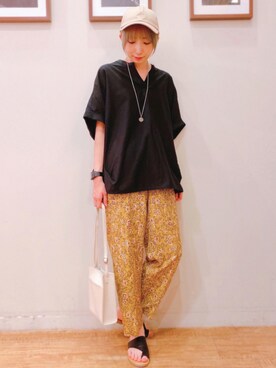 RA★SEさん（レディース・162cm）の夏コーディネート