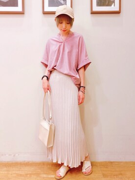 RA★SEさん（レディース・162cm）の夏コーディネート