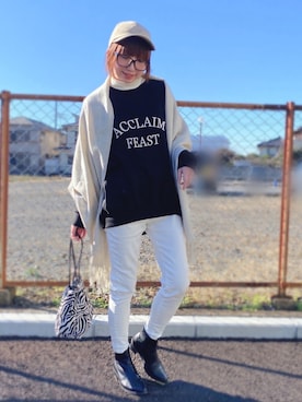 RA★SEさん(レディース・162cm)の冬コーディネート