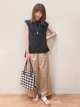 RA★SEさん(レディース・162cm)の夏コーディネート