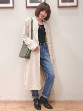 RA★SEさん（レディース・162cm）の秋コーディネート