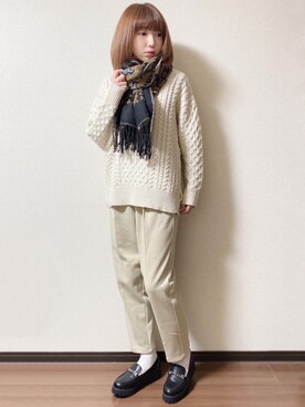 RA★SEさん（レディース・162cm）の冬コーディネート